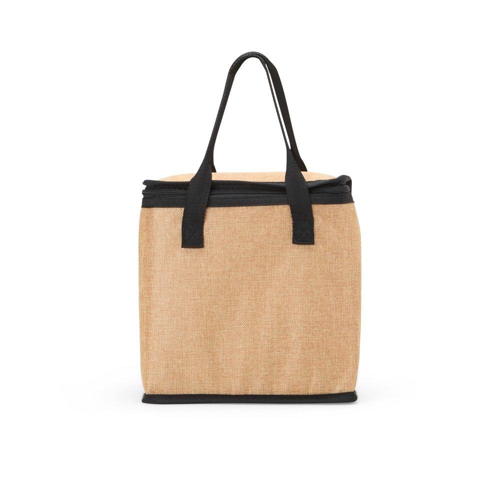 Bolsa Térmica 17 Litros DI1676 na cor Preto, brinde personalizado Sky Brindes