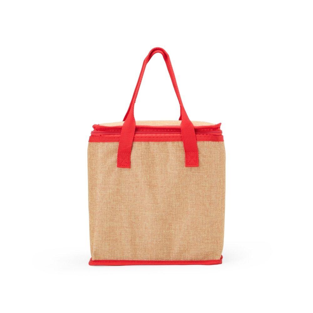 Bolsa Térmica 17 Litros DI1676 na cor Vermelho, brinde personalizado Sky Brindes