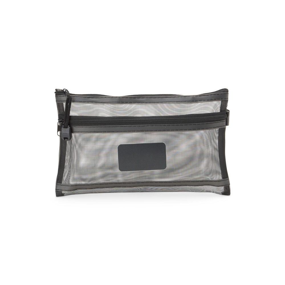 Estojo em Nylon DI1681 na cor Preto, brinde personalizado Sky Brindes