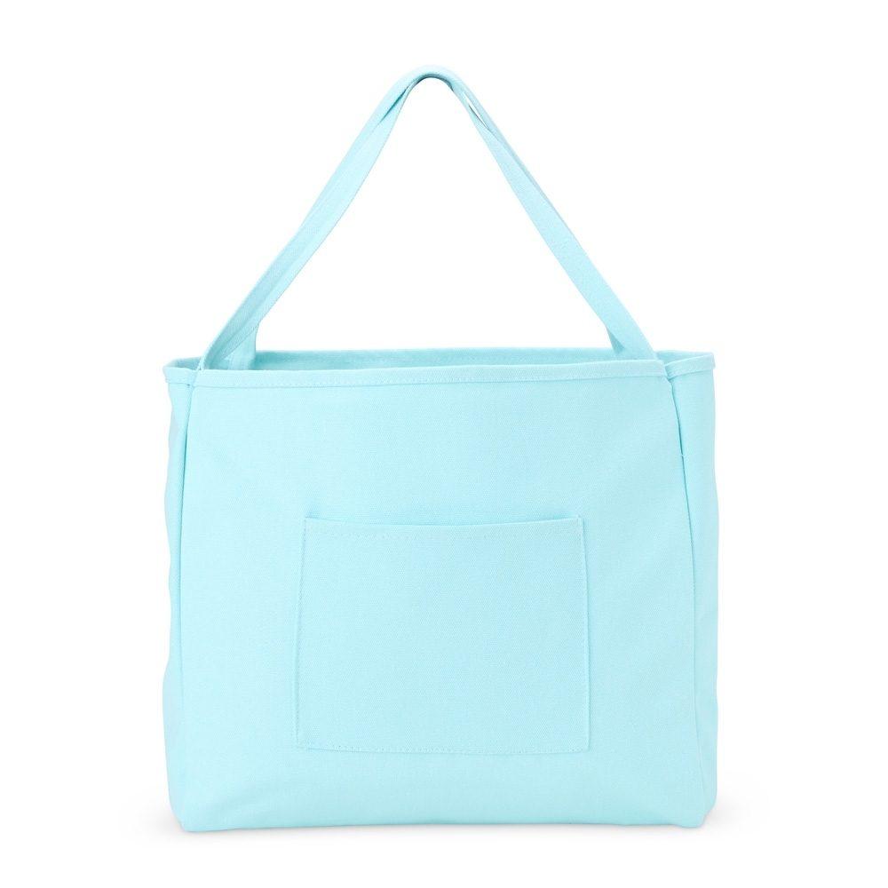 Bolsa de lona DI1685 na cor Azul claro, brinde personalizado Sky Brindes
