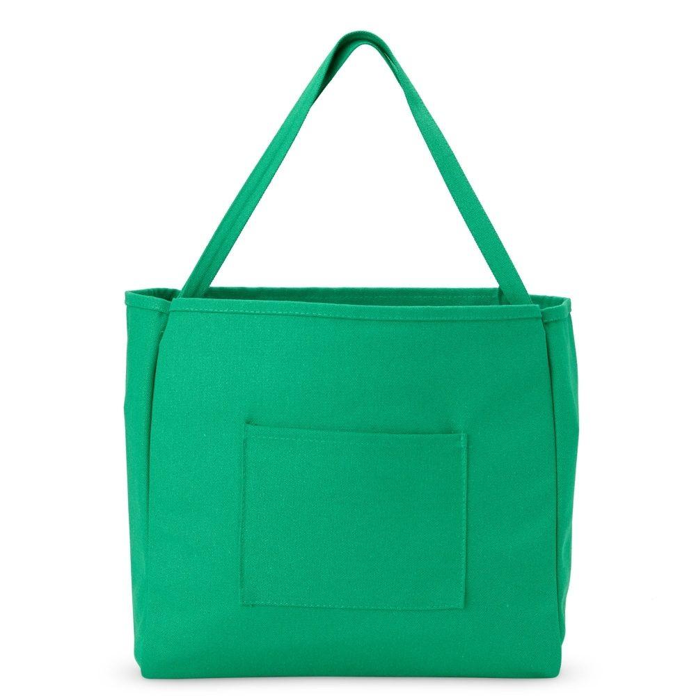 Bolsa de lona DI1685 na cor Verde, brinde personalizado Sky Brindes