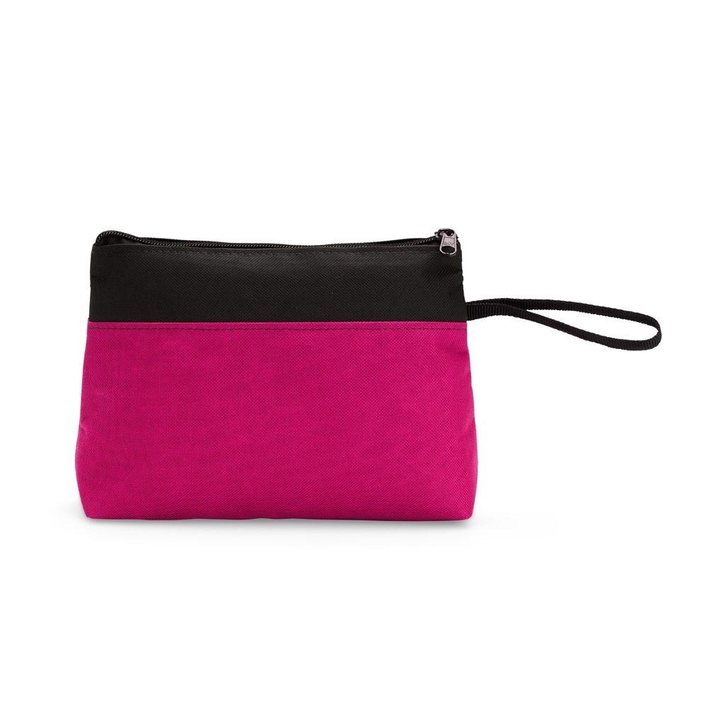 Necessaire Nylon Resistente DI1706 na cor Pink, brinde personalizado Sky Brindes