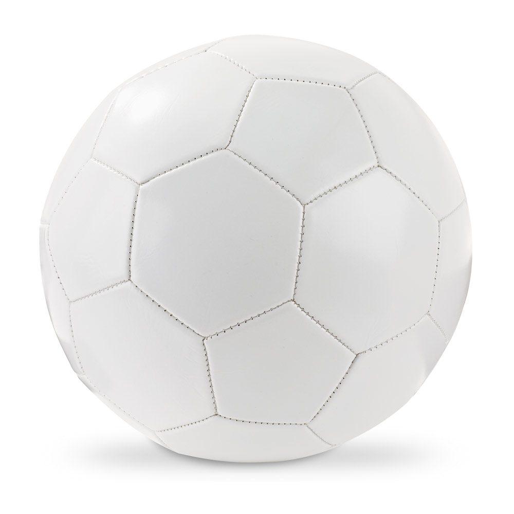 Bola de Futebol Clássica DI1717 na cor Branco, brinde personalizado Sky Brindes