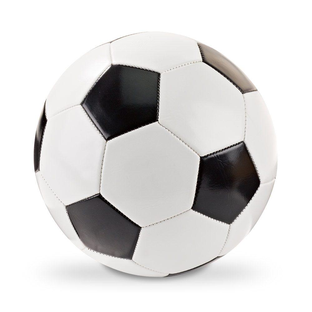 Bola de Futebol Clássica DI1717 na cor Preto, brinde personalizado Sky Brindes