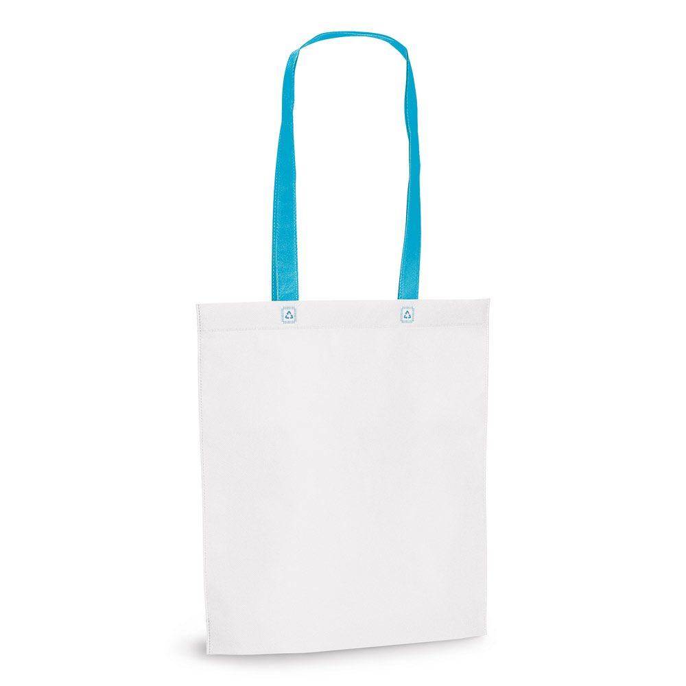 Sacola em non-woven DI1722 na cor Azul claro, brinde personalizado Sky Brindes