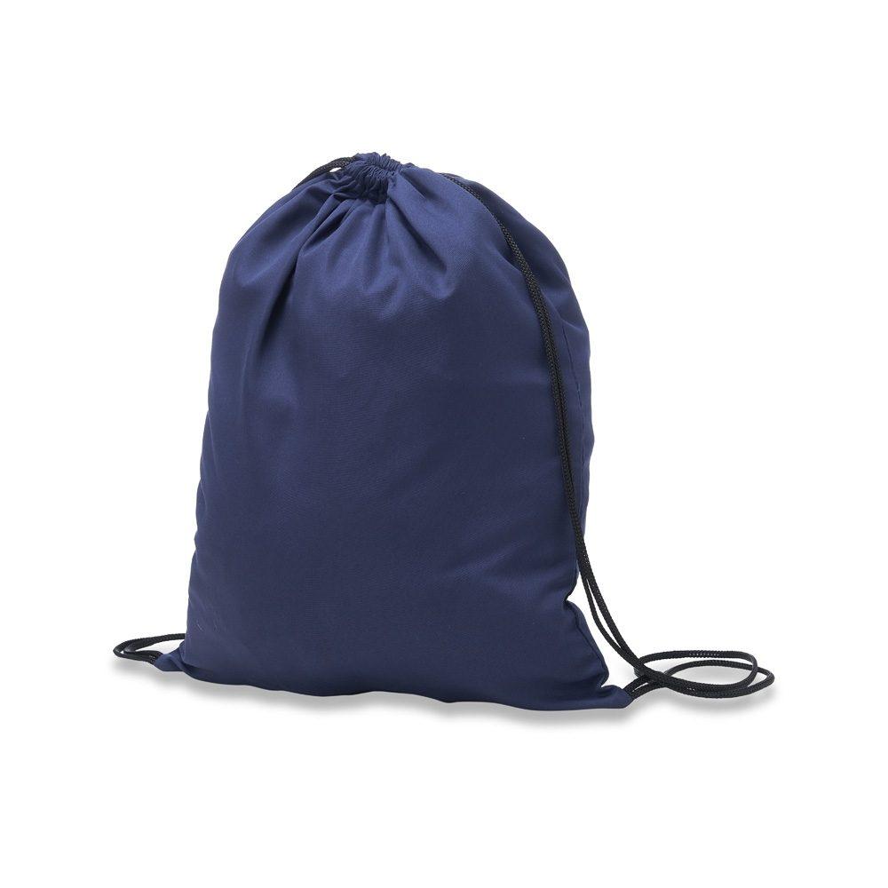Sacochila Microfibra DI1724 na cor Azul escuro, brinde personalizado Sky Brindes