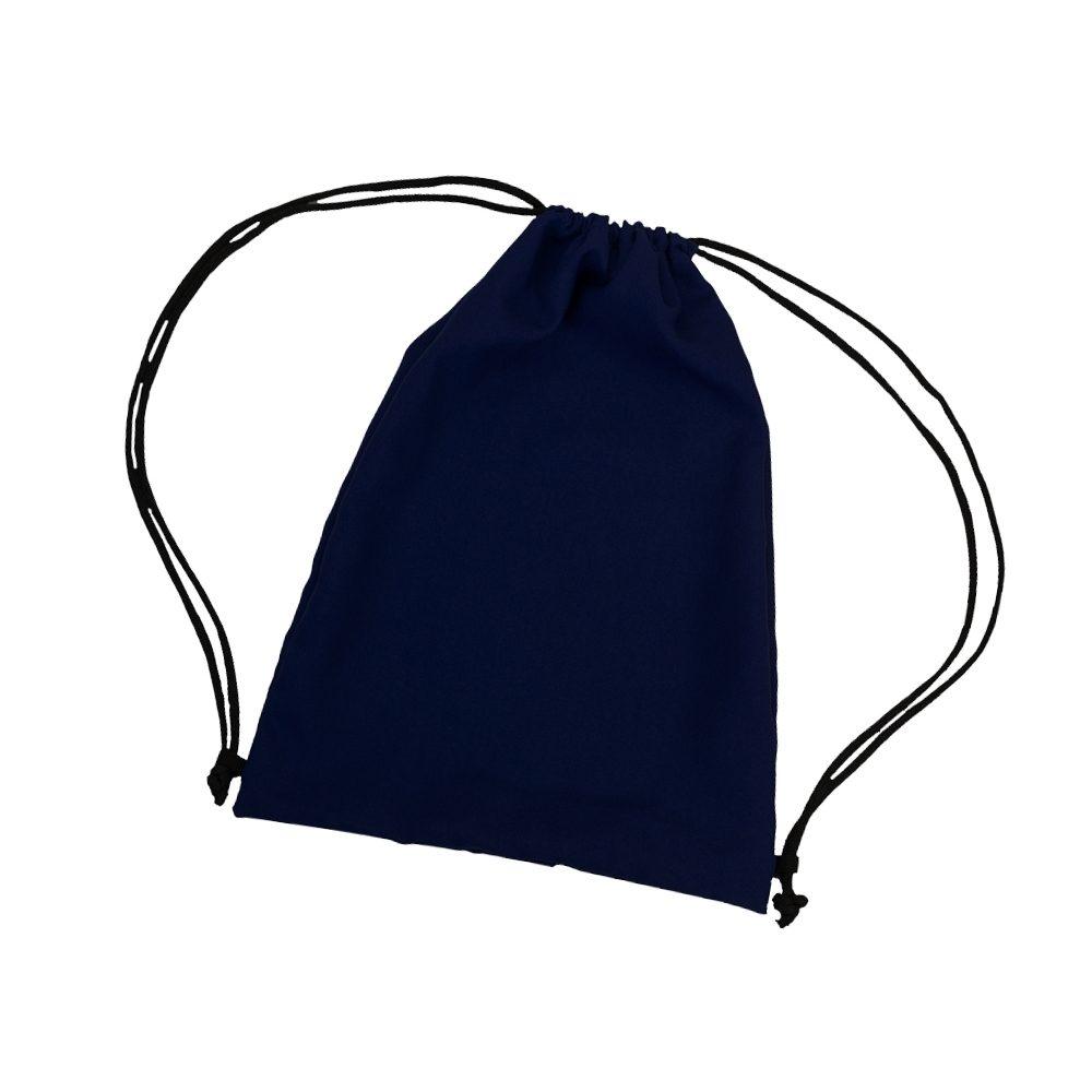 Sacochila Microfibra DI1725 na cor Azul escuro, brinde personalizado Sky Brindes