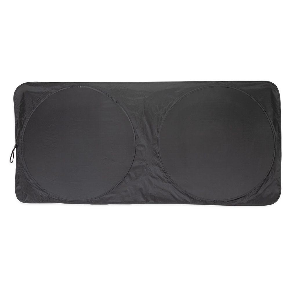 Protetor Solar de Para-Brisa DI1730 na cor Preto, brinde personalizado Sky Brindes