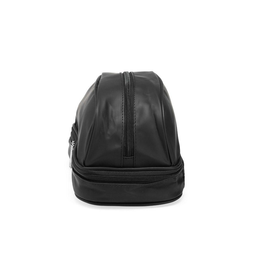 Necessaire Couro Sintético DI1734 na cor Azul, brinde personalizado Sky Brindes