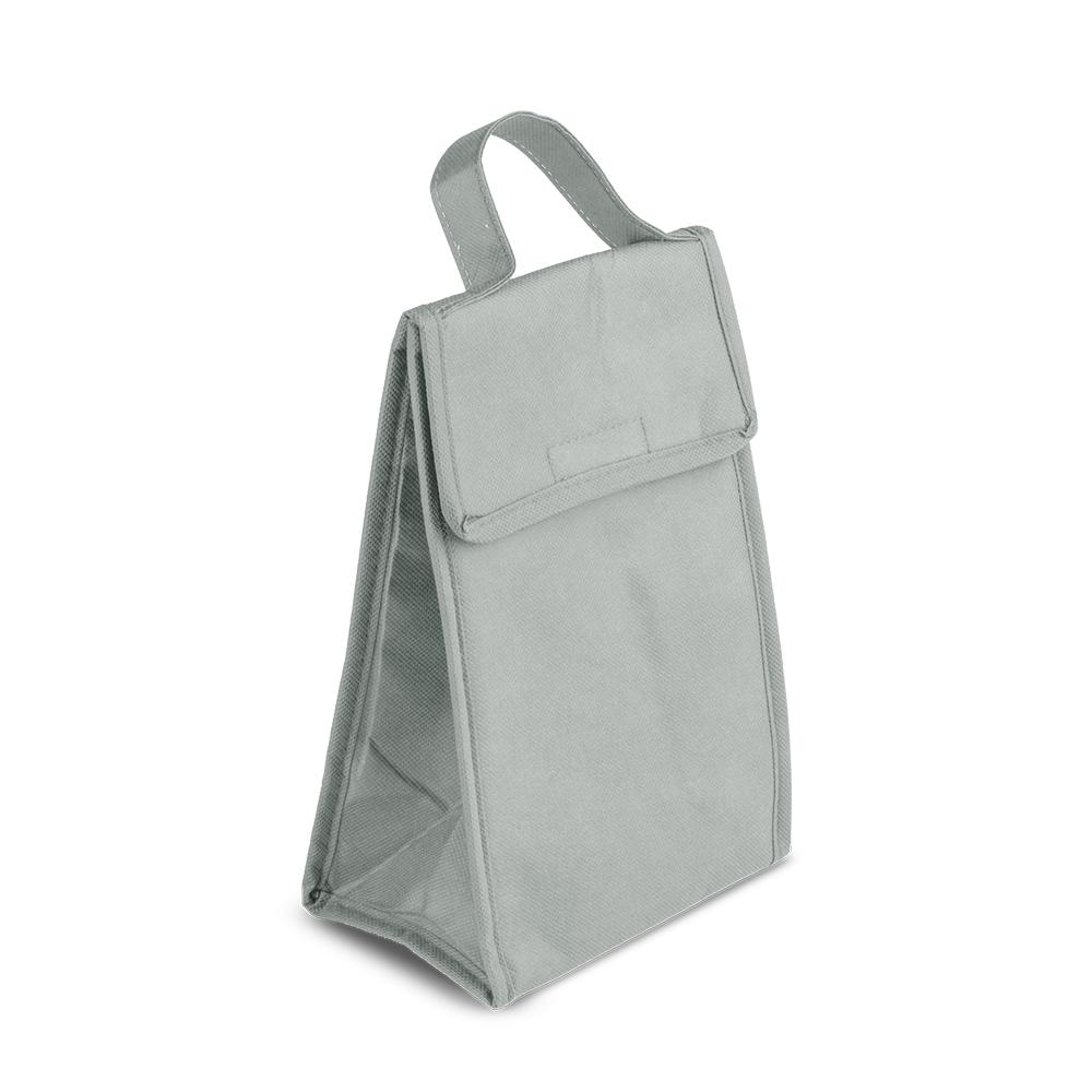 Bolsa Térmica em TNT DI1740 na cor Cinza, brinde personalizado Sky Brindes