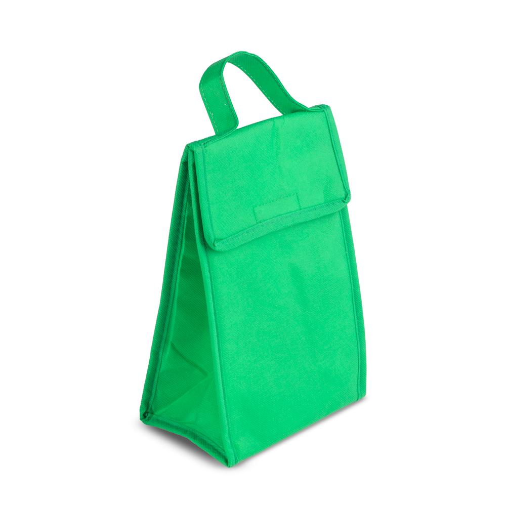 Bolsa Térmica em TNT DI1740 na cor Verde, brinde personalizado Sky Brindes