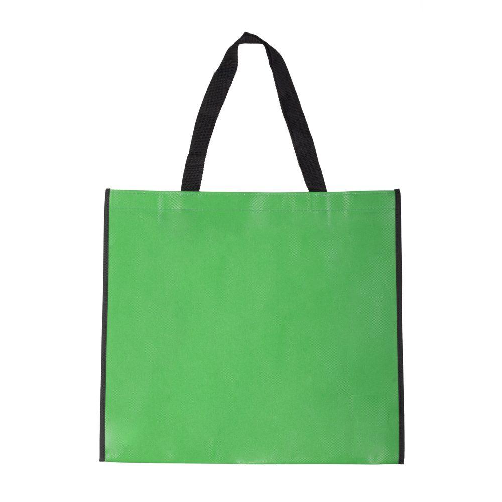 Sacola em TNT DI1741 na cor Verde, brinde personalizado Sky Brindes