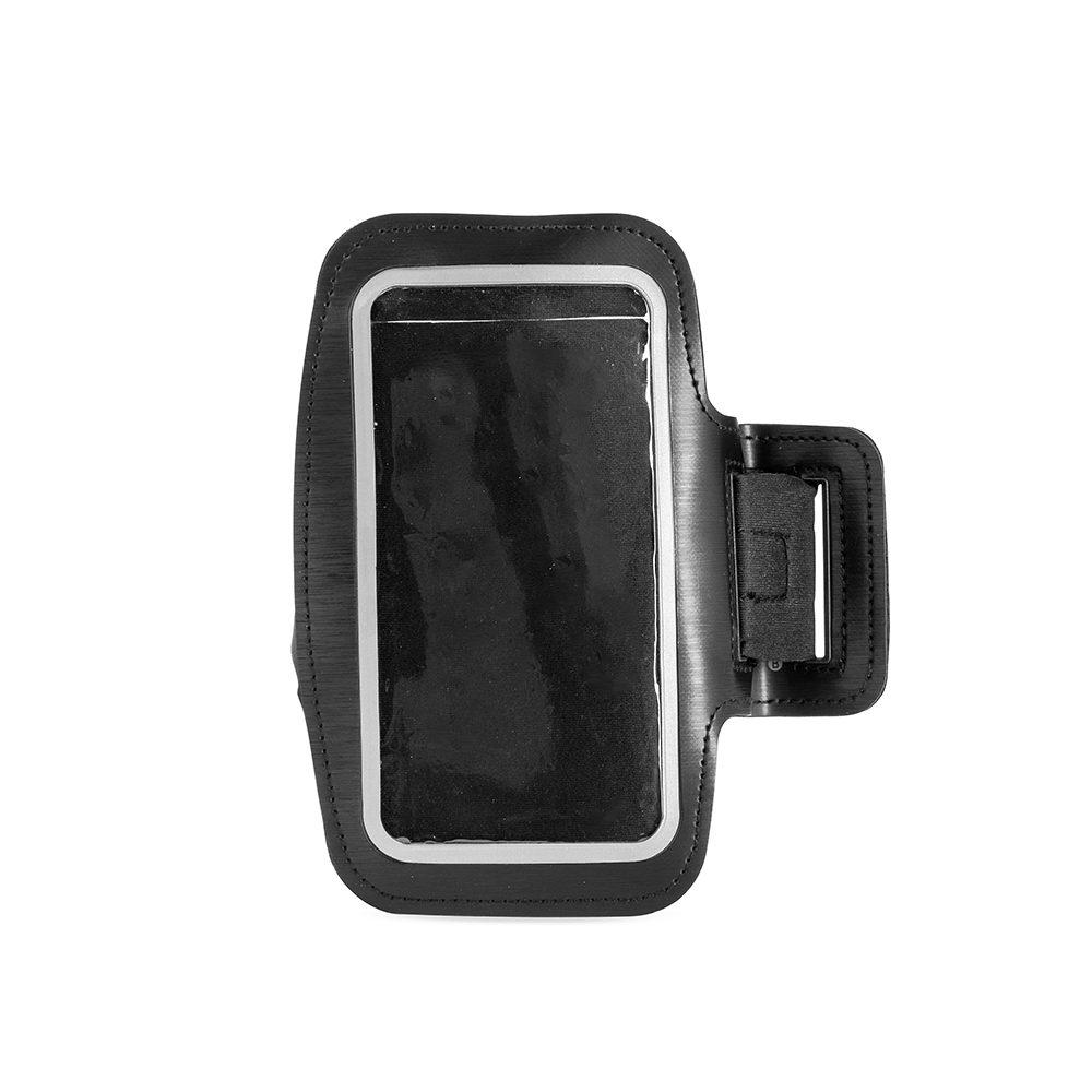 Braçadeira Esportiva DI1743 na cor Preto, brinde personalizado Sky Brindes
