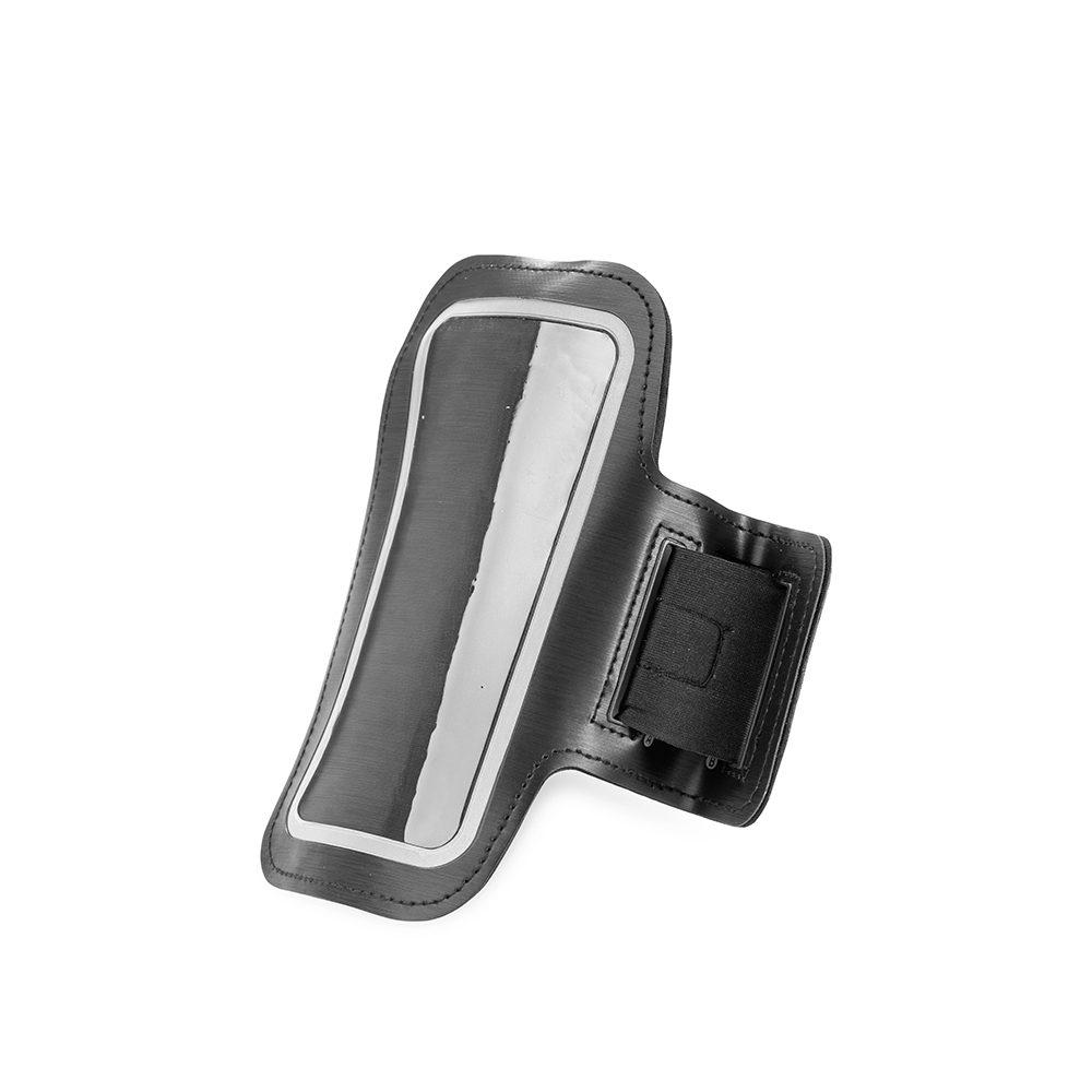 Braçadeira Esportiva DI1743 na cor Preto, brinde personalizado Sky Brindes