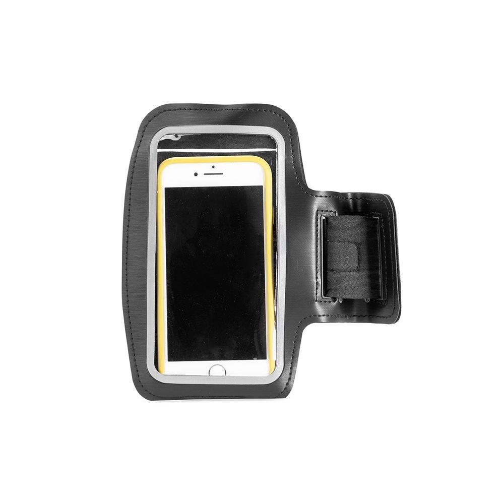 Braçadeira Esportiva DI1743 na cor Preto, brinde personalizado Sky Brindes