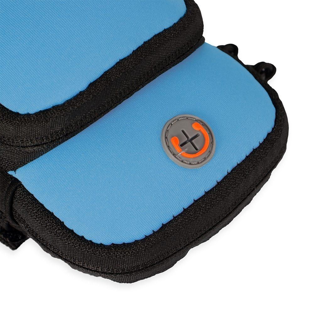 Braçadeira Esportiva Neoprene DI1744 na cor Azul, brinde personalizado Sky Brindes