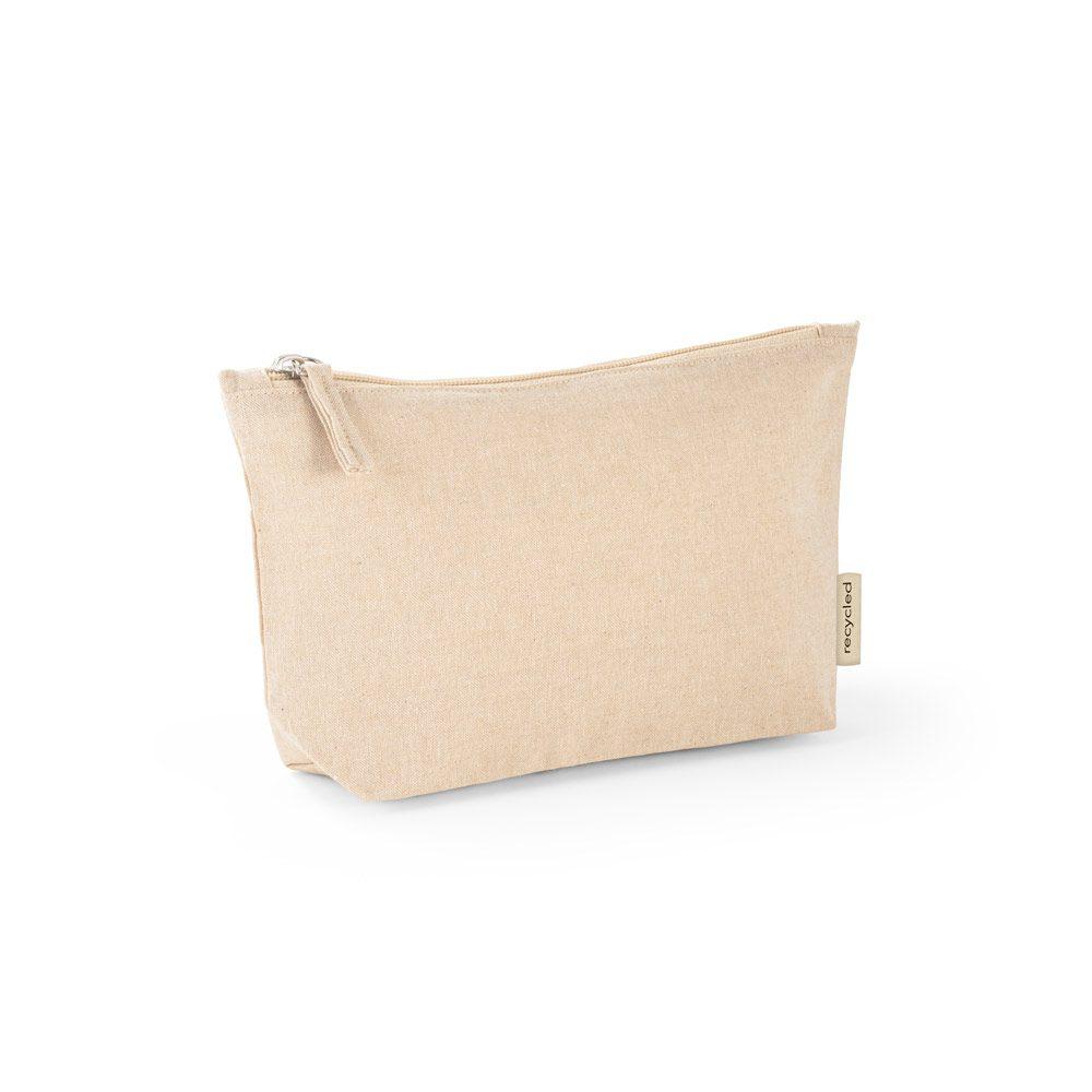 Necessaire Multifunções DI1749 na cor Natural, brinde personalizado Sky Brindes