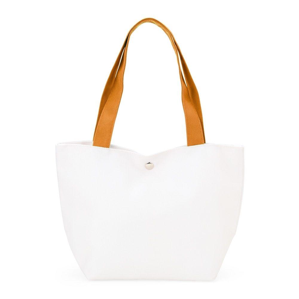 Bolsa de Lona 7 Litros DI1751 na cor Laranja, brinde personalizado Sky Brindes