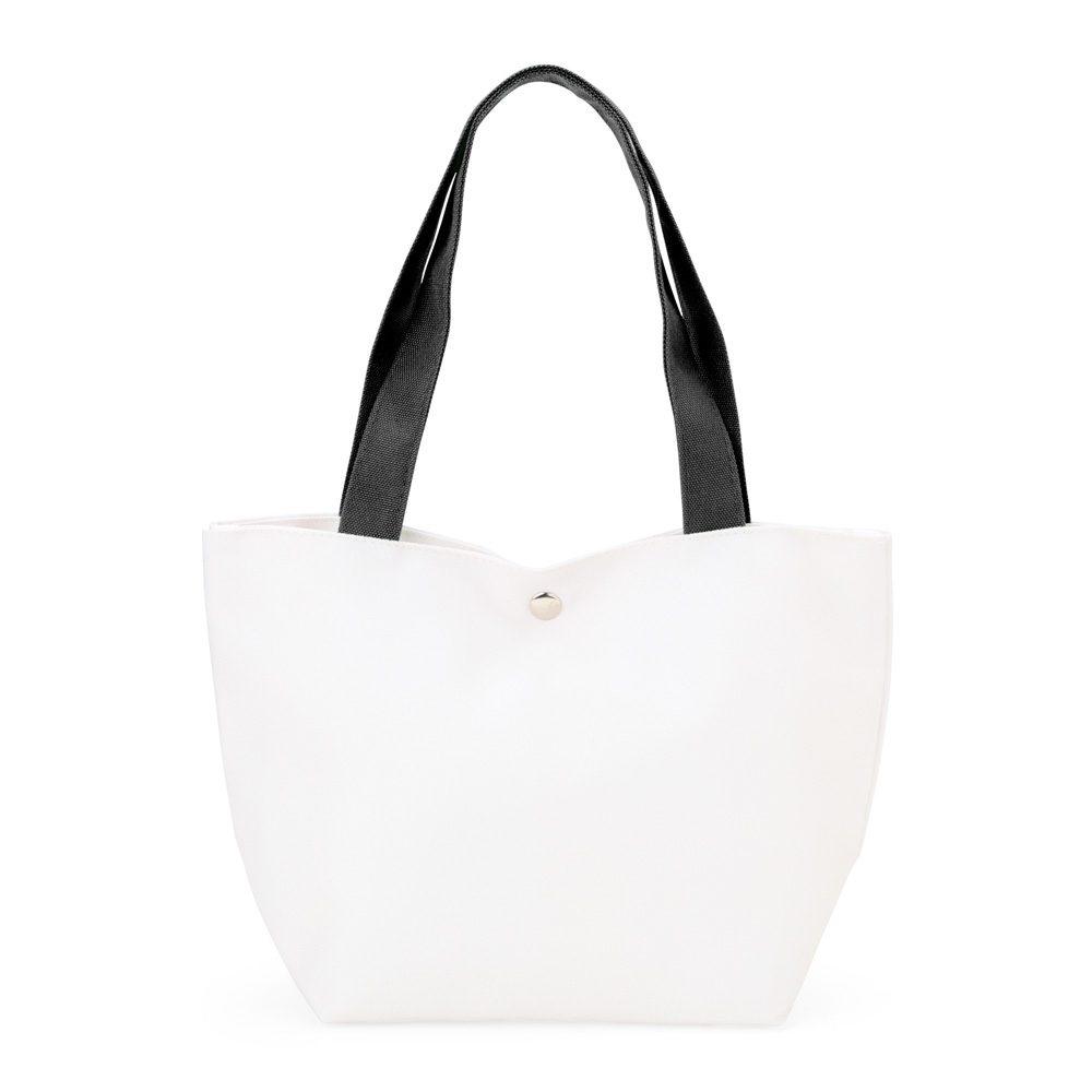 Bolsa de Lona 7 Litros DI1751 na cor Preto, brinde personalizado Sky Brindes