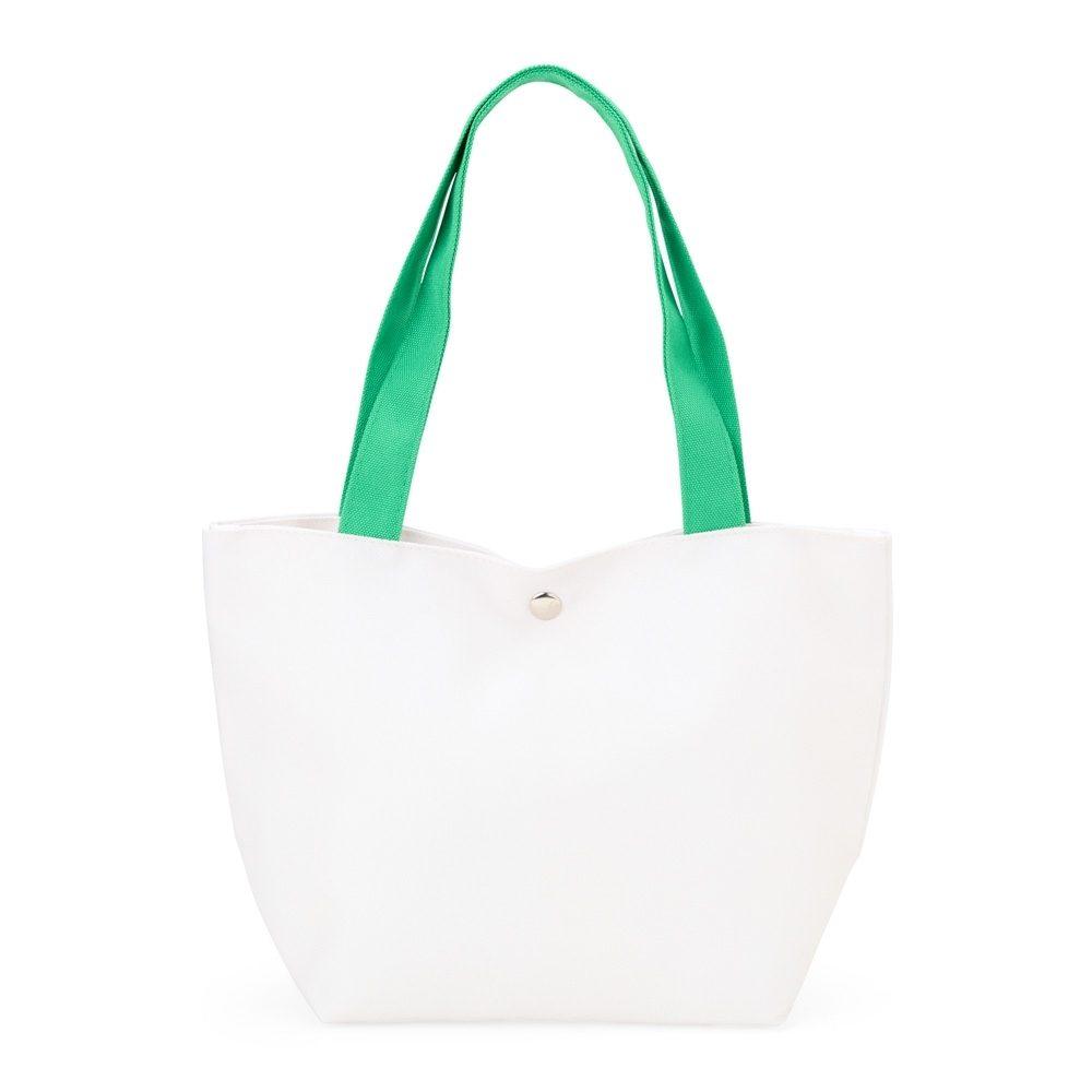 Bolsa de Lona 7 Litros DI1751 na cor Verde, brinde personalizado Sky Brindes