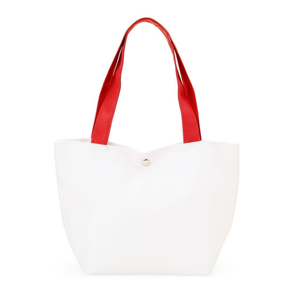 Bolsa de Lona 7 Litros DI1751 na cor Vermelho, brinde personalizado Sky Brindes