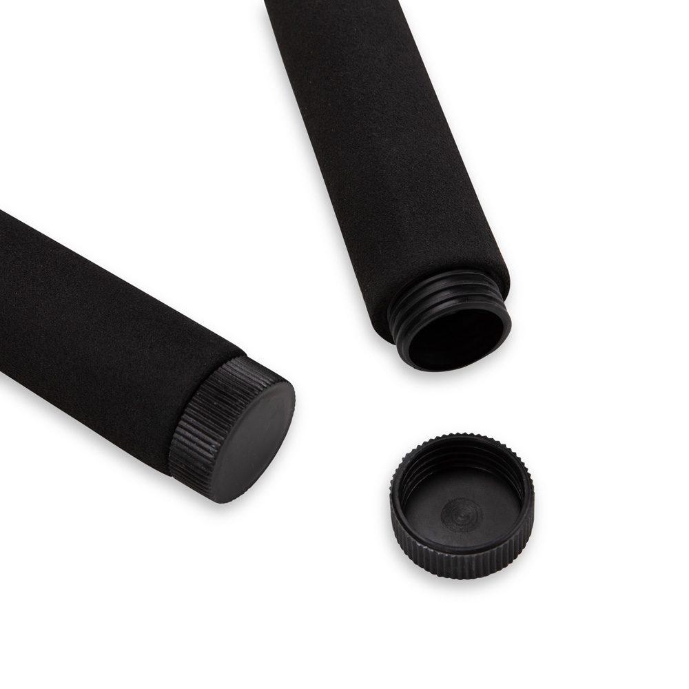 Corda de Pular Poliéster 2,8m DI1762 na cor Preto, brinde personalizado Sky Brindes