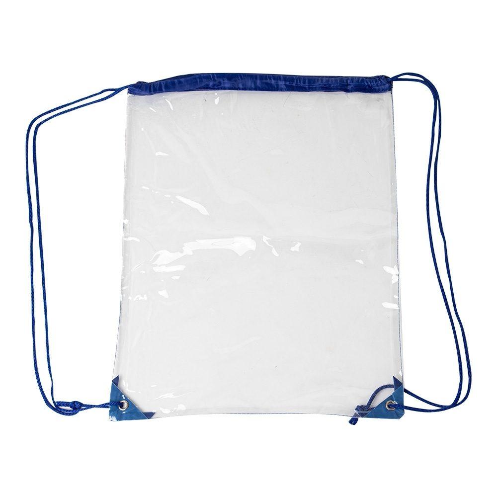 Sacochila em PVC DI1763 na cor Azul, brinde personalizado Sky Brindes