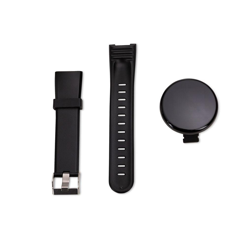 Smartwatch d18 DI1770 na cor Preto, brinde personalizado Sky Brindes