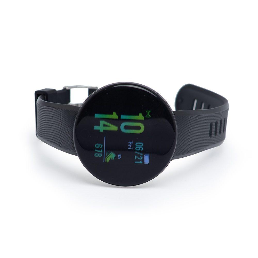Smartwatch d18 DI1770 na cor Preto, brinde personalizado Sky Brindes