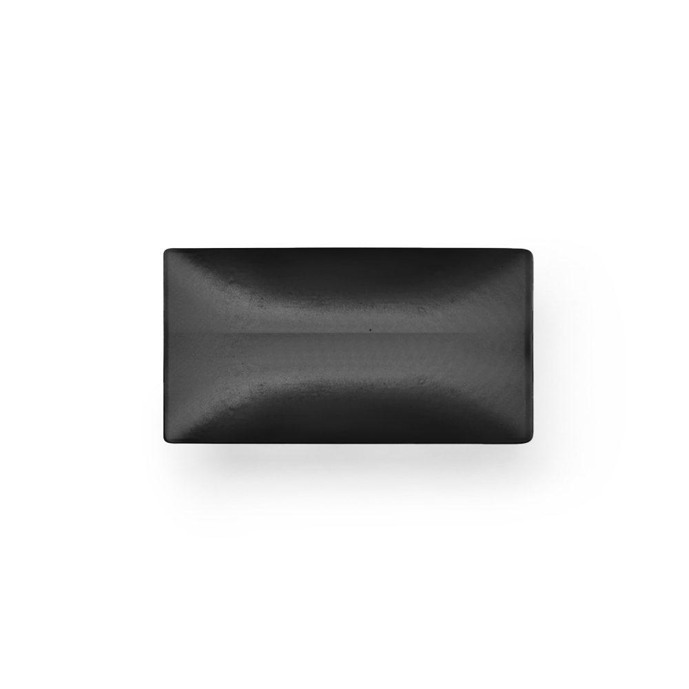 Plaquinha metal DI1813 na cor Preto, brinde personalizado Sky Brindes