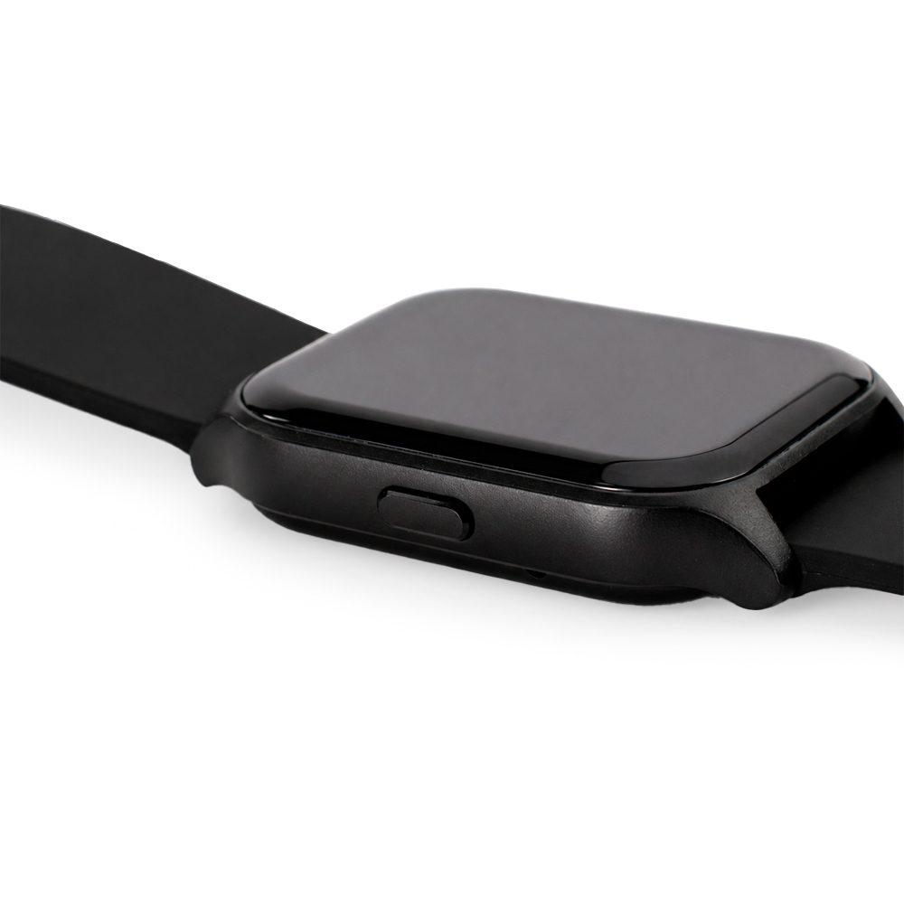 Smartwatch t62 DI1820 na cor Preto, brinde personalizado Sky Brindes