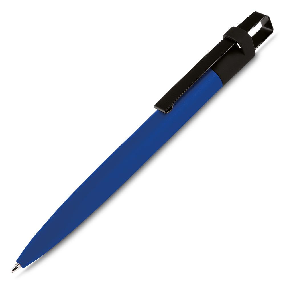 Caneta metálica DI1883 na cor Azul, brinde personalizado Sky Brindes