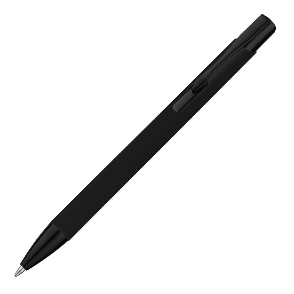 Caneta metálica DI1889 na cor Preto, brinde personalizado Sky Brindes