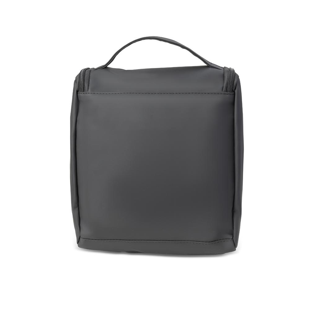 Necessaire em pu DI1919 na cor Preto, brinde personalizado Sky Brindes