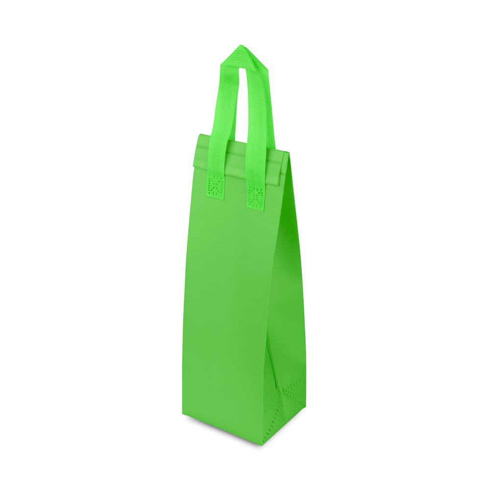 Sacola térmica (34,5x11,8cm) DI1928 na cor Verde, brinde personalizado Sky Brindes