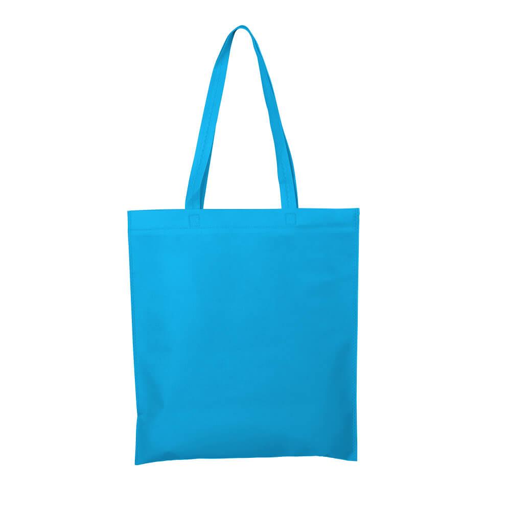 Sacola tnt 100gm² DI1929 na cor Azul, brinde personalizado Sky Brindes