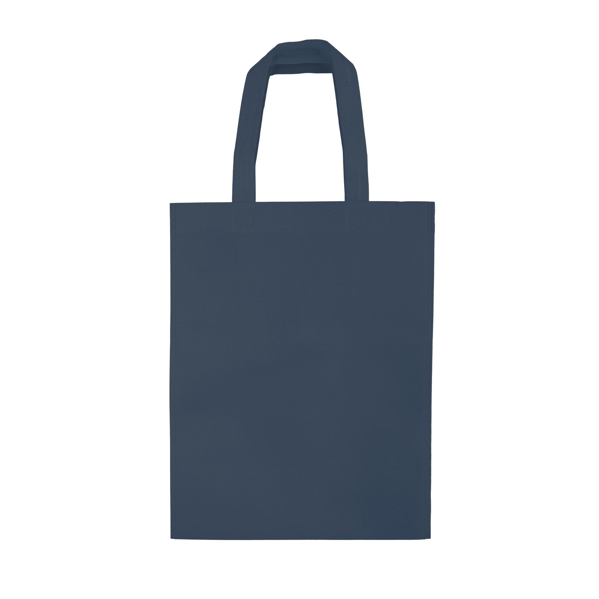 Sacola tnt 80gm² (34x26cm) DI1930 na cor Azul escuro, brinde personalizado Sky Brindes