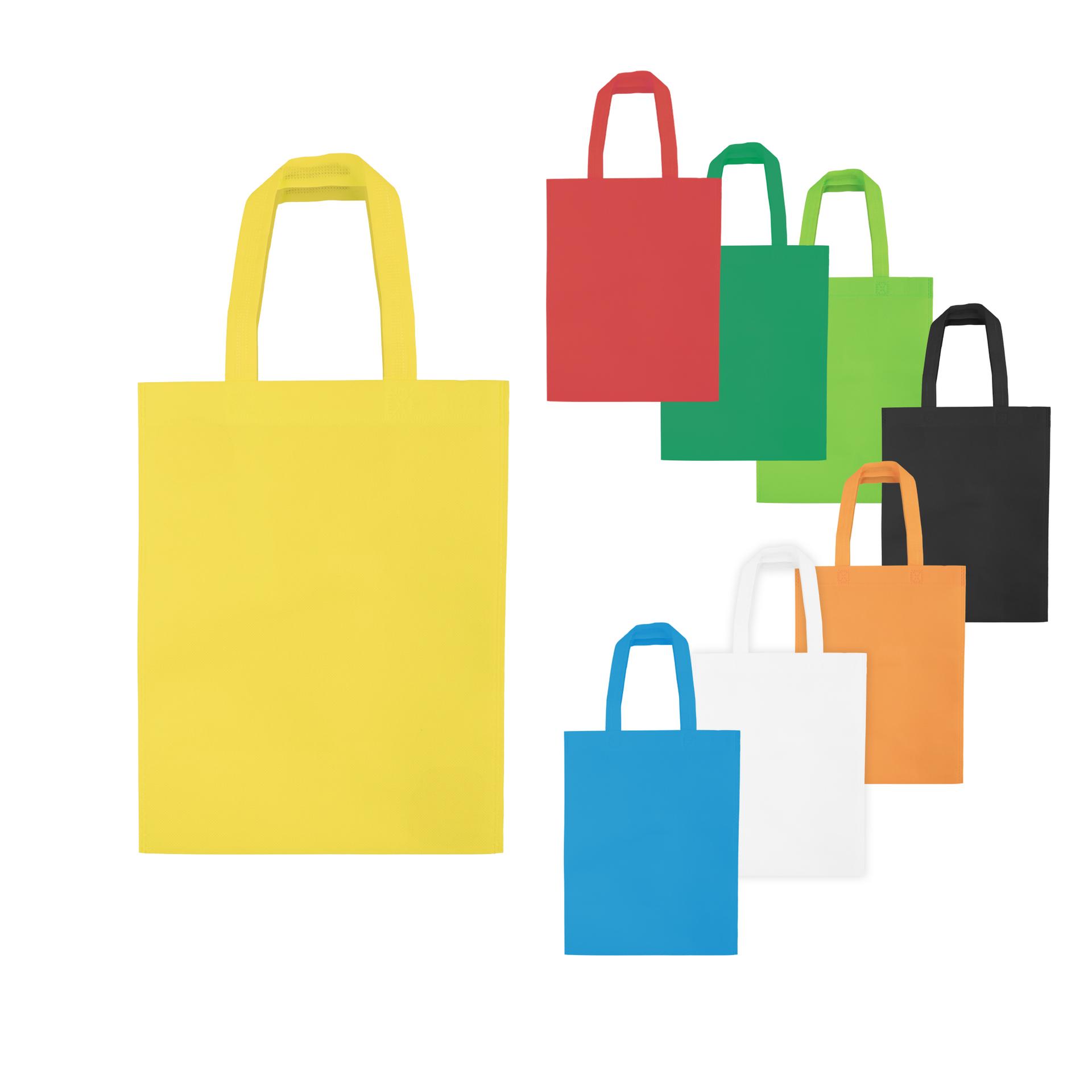 Sacola tnt 80gm² (34x26cm) DI1930 na cor Azul escuro, brinde personalizado Sky Brindes