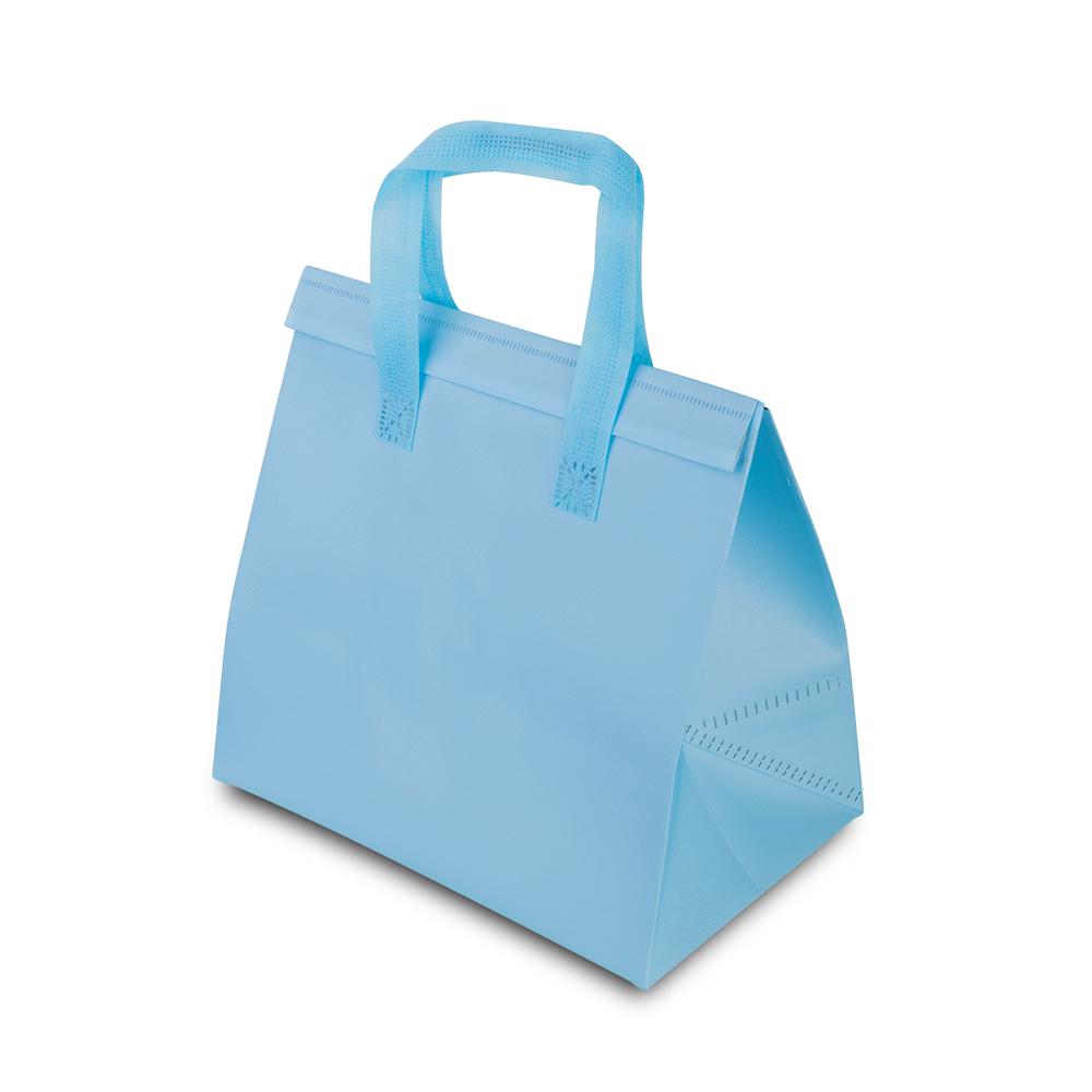 Sacola térmica (30x35,7cm) DI1940 na cor Azul celeste, brinde personalizado Sky Brindes