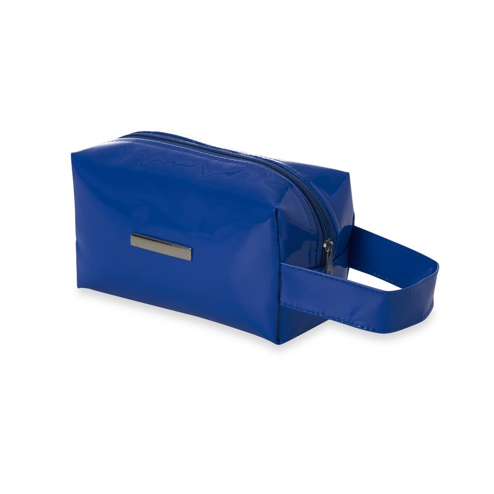Necessaire confec. em vinil DI1943 na cor Preto, brinde personalizado Sky Brindes