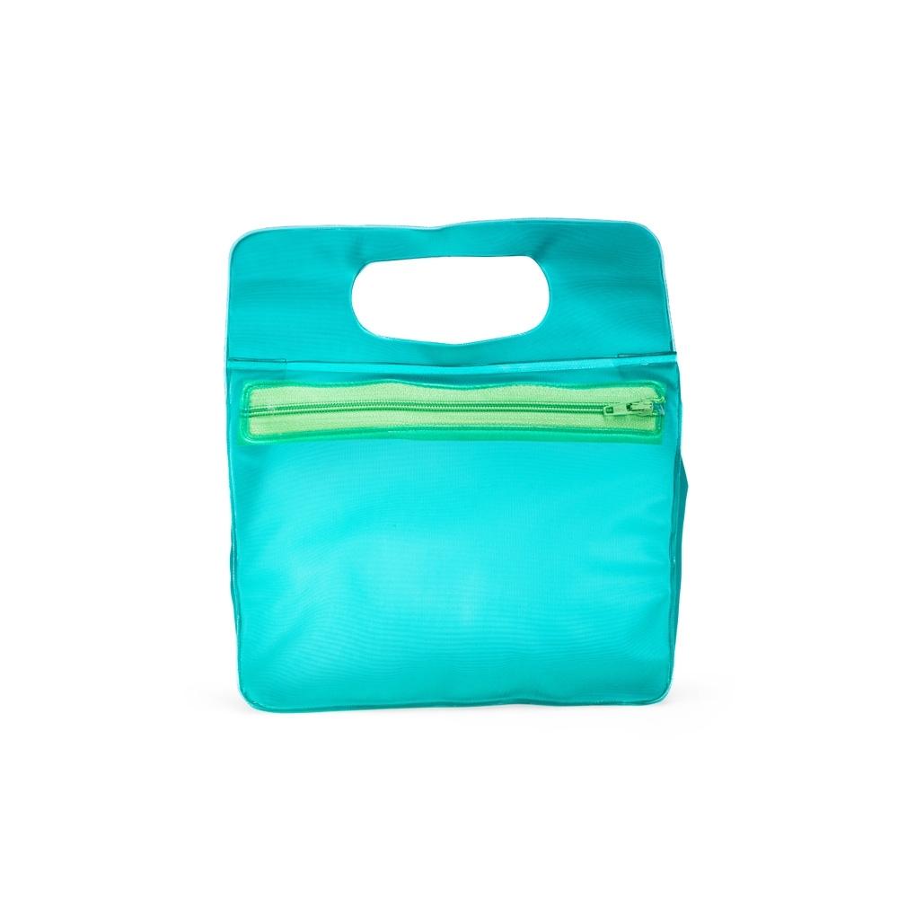 Nécessaire pvc DI1985 na cor Verde, brinde personalizado Sky Brindes