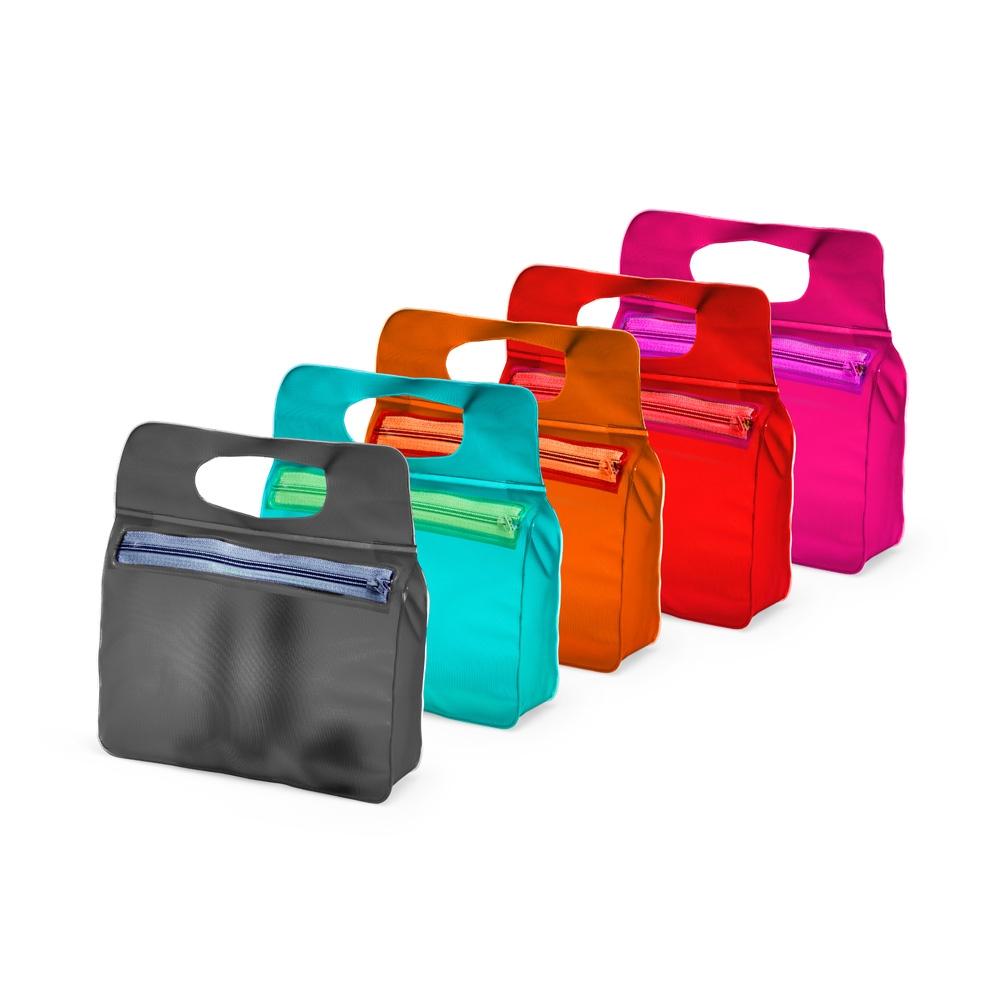 Nécessaire pvc DI1985 na cor Verde, brinde personalizado Sky Brindes