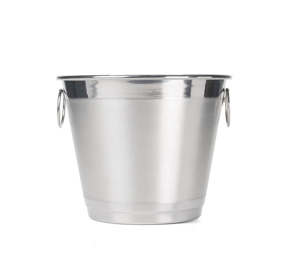 Balde para gelo 7,5 lt DR1303 na cor Prata, brinde personalizado Sky Brindes