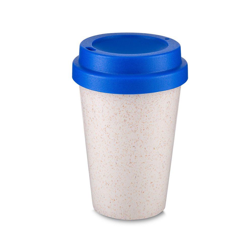 Copo Ecológico 550ml DR1634 na cor Azul, brinde personalizado Sky Brindes