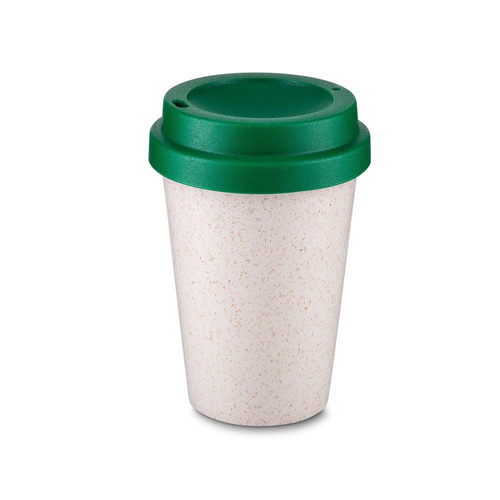 Copo Ecológico 550ml DR1634 na cor Verde, brinde personalizado Sky Brindes
