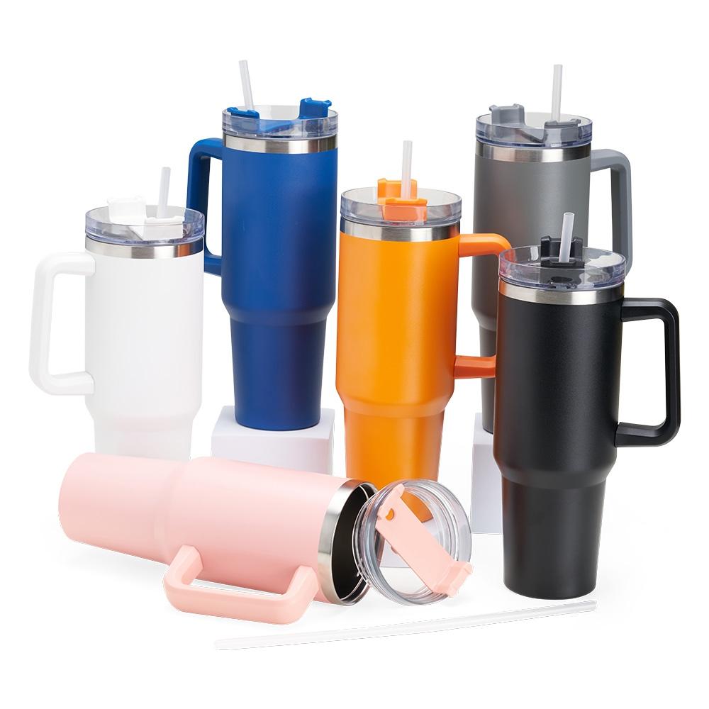 Caneca Térmica 1,2 Litros DR1638 na cor Azul, brinde personalizado Sky Brindes