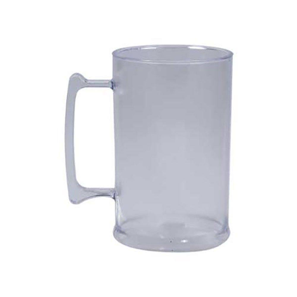 Caneca de Chopp 450ml DR1706 na cor Transparente, brinde personalizado Sky Brindes