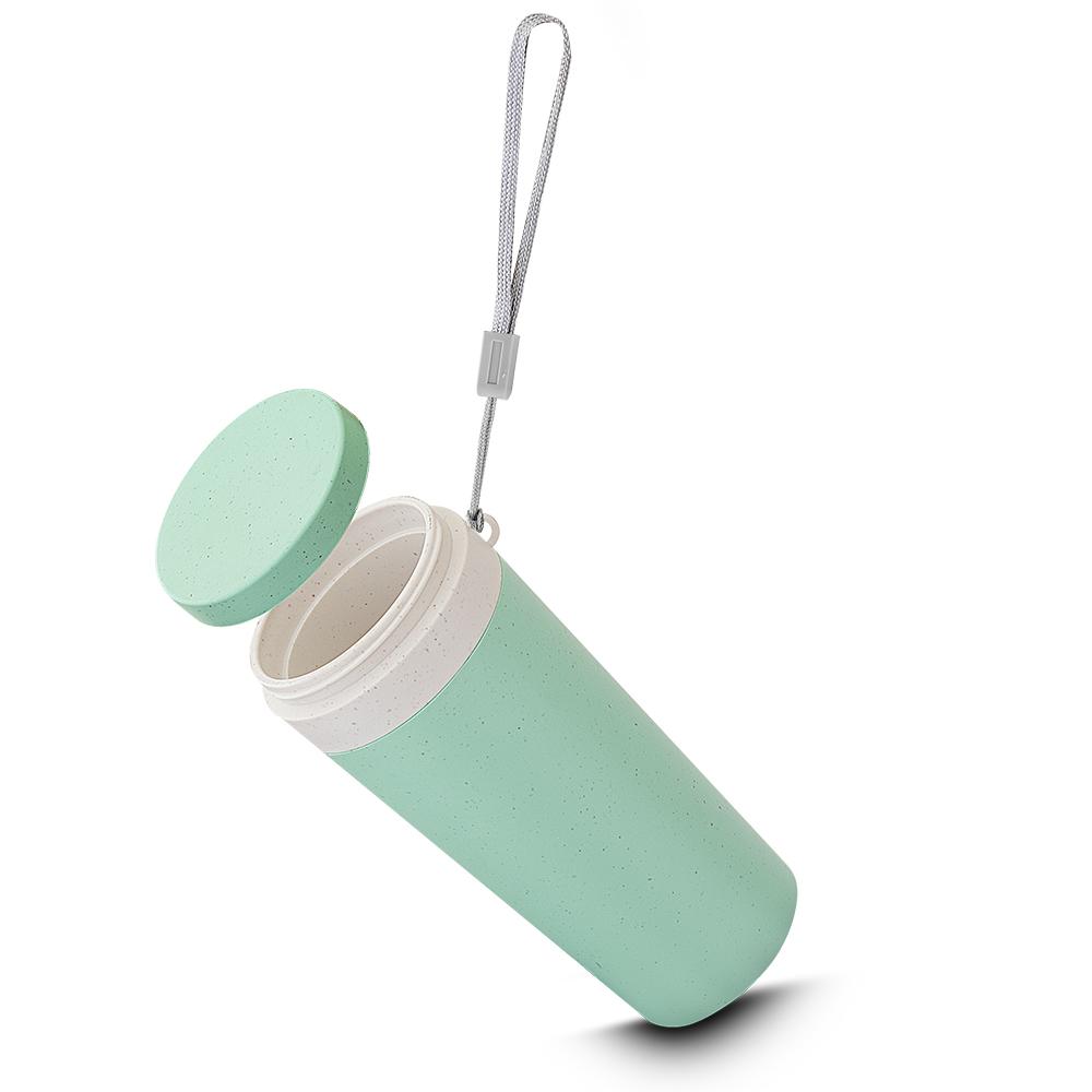 Copo Plástico 300ml DR1721 na cor Azul, brinde personalizado Sky Brindes