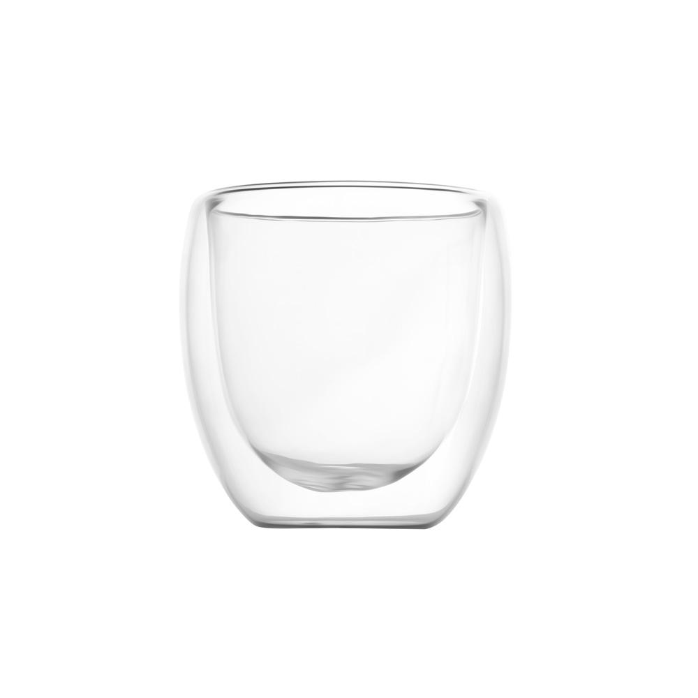Conjunto Copos de Vidro 180ml DR1737 na cor Transparente, brinde personalizado Sky Brindes