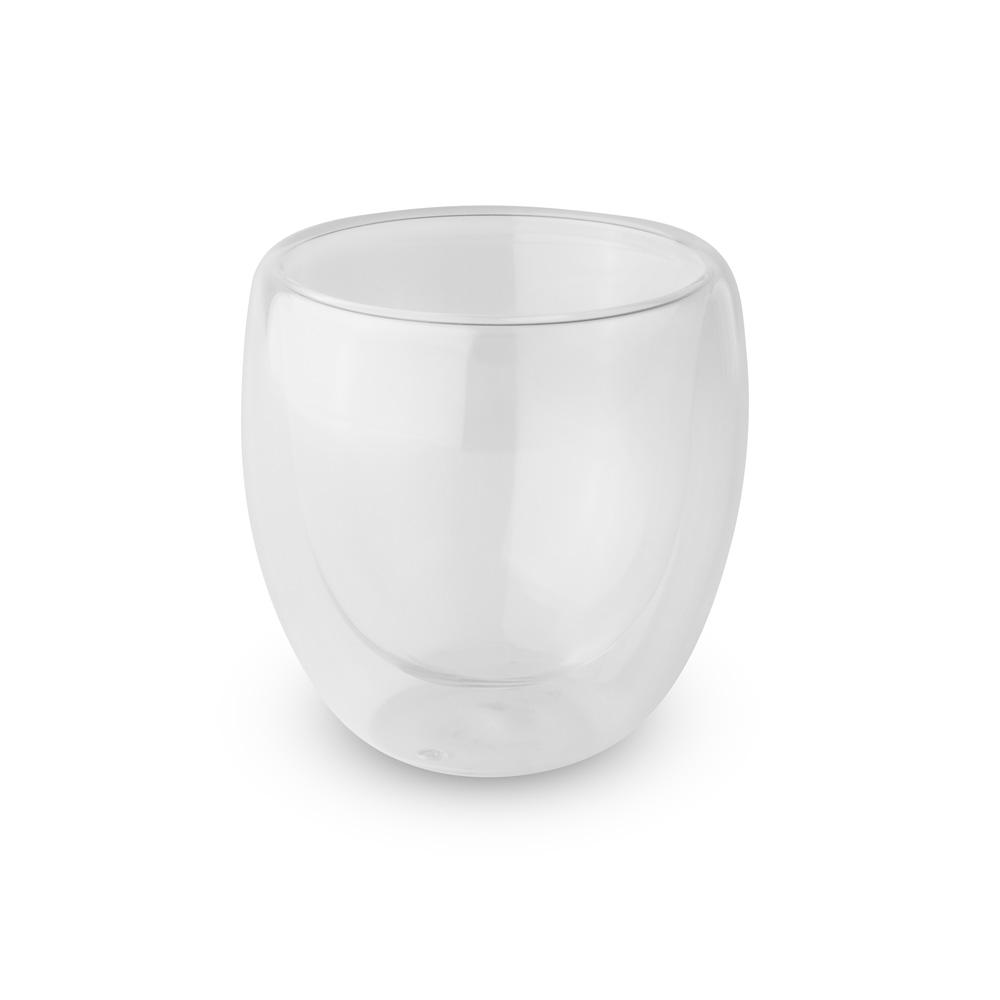 Conjunto Copos de Vidro 180ml DR1737 na cor Transparente, brinde personalizado Sky Brindes